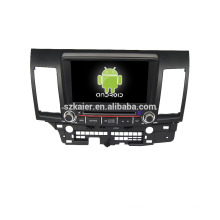 Quad-Core! Auto-DVD mit Spiegel Link / DVR / TPMS / OBD2 für 8-Zoll-Touchscreen-Quad-Core 4.4 Android-System MITSUBISHI LANCER